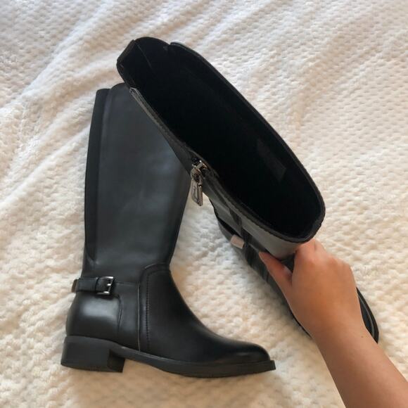 Blondo Evie Black Waterproof Knee-High Boots - Picture 7 of 16